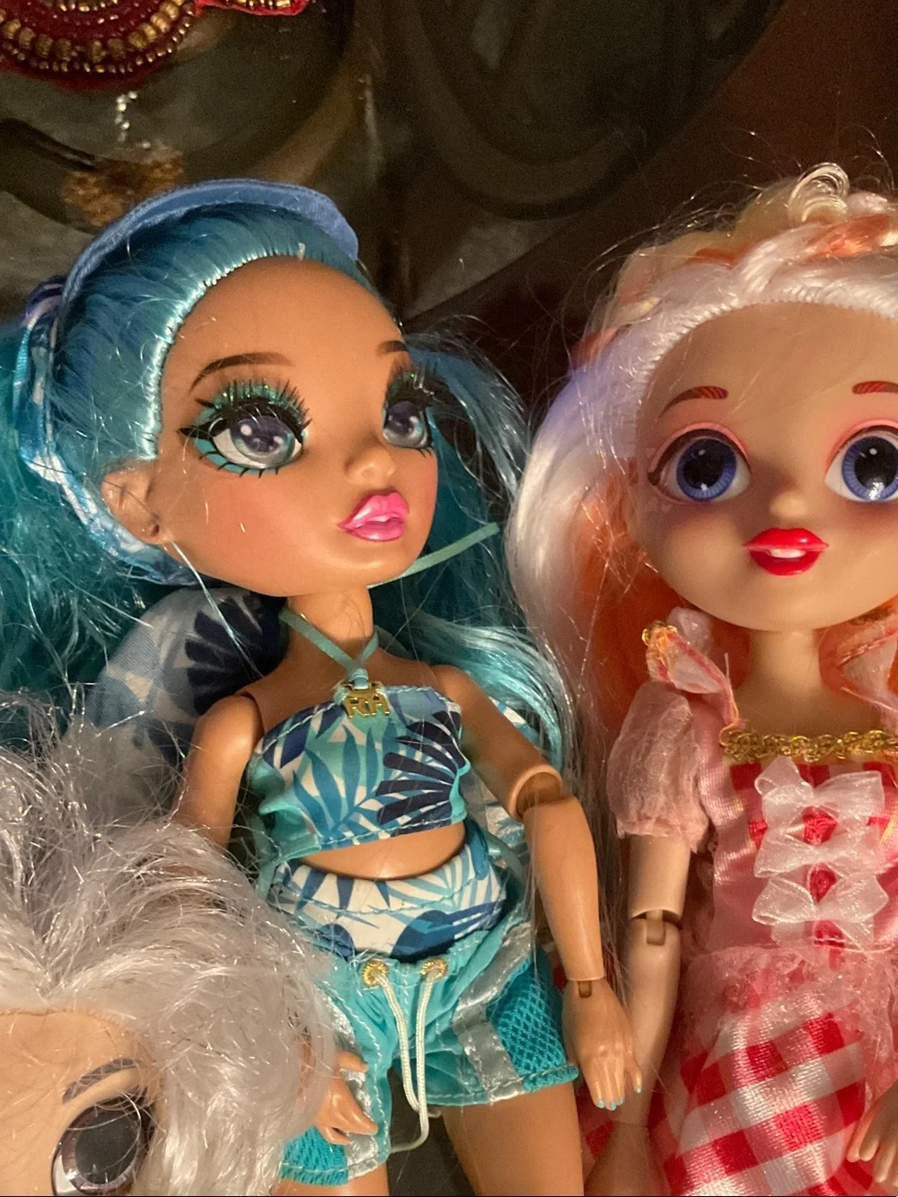 Rainbow fashion doll